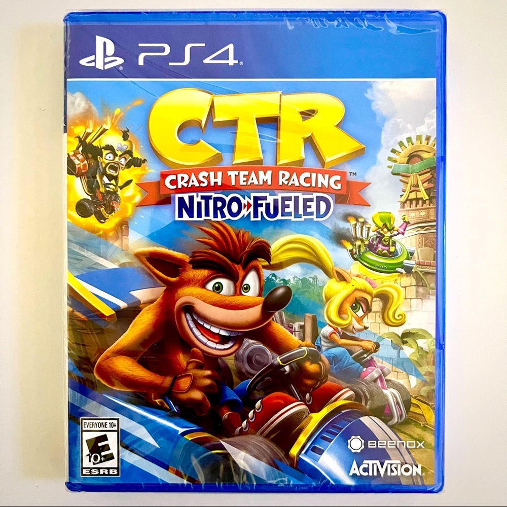 PS4 Sony PlayStation CTR Crash Team Racing Nitro Fueled NEW !!!